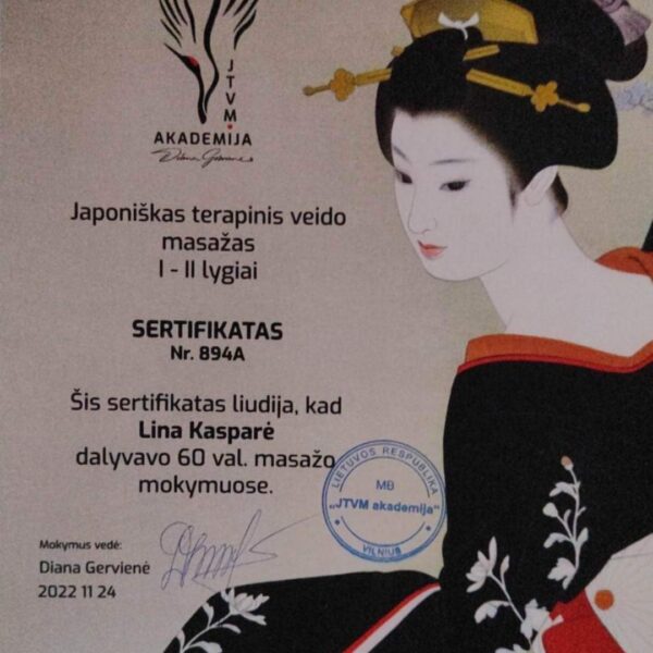 Kobido masažai Šiauliuose