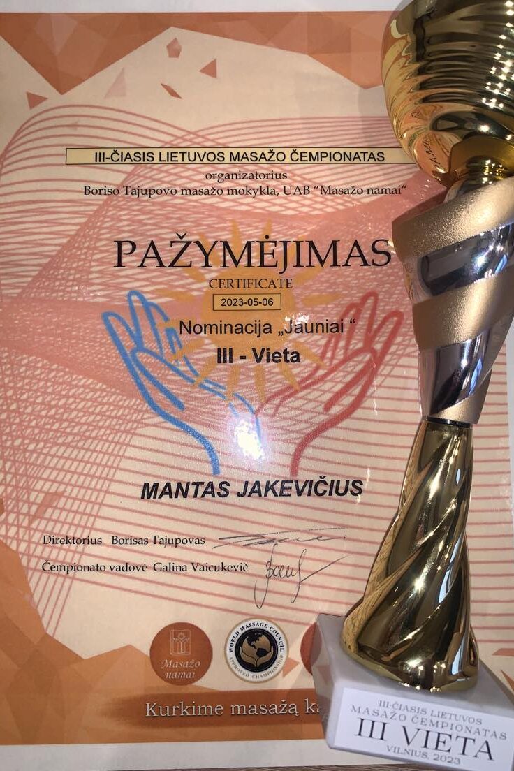 Apie mus 6 III-ASIS ATVIRAS LIETUVOS MASAŽO ČEMPIONATAS